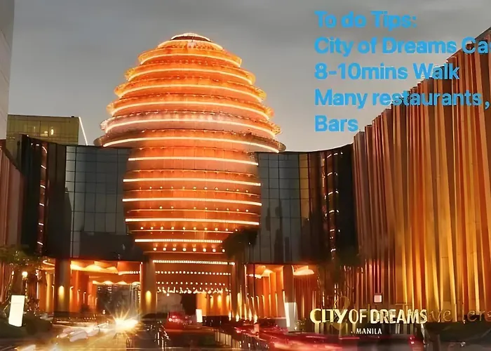Apartment 120sqm 3bedrooms With Balcony Facing Infinity Pool Bay Sunset, Near Airports, Okada, Solaire, Moa With Free Parking