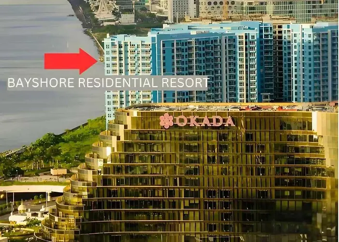 Apartment 120sqm 3bedrooms With Balcony Facing Infinity Pool Bay Sunset, Near Airports, Okada, Solaire, Moa With Free Parking Manila